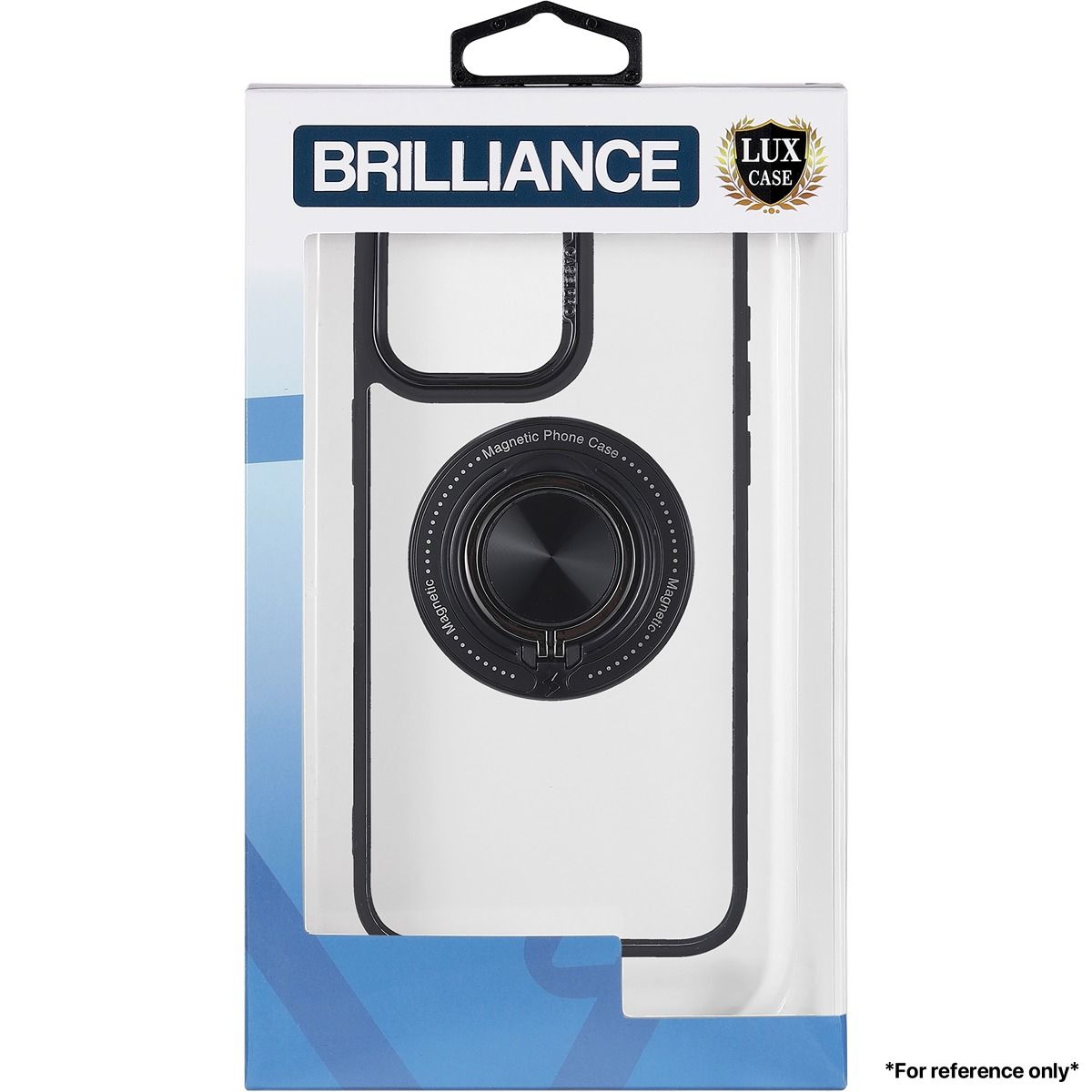 Brilliance LUX for Samsung S23 ultra Magnetic holder case Black