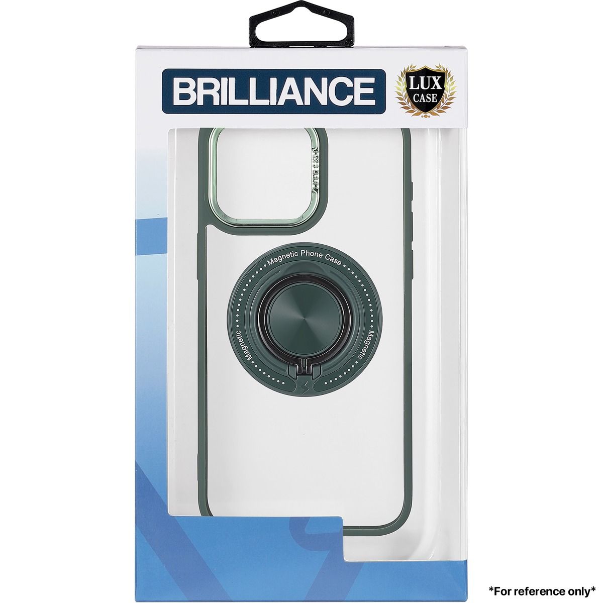 Brilliance LUX for Samsung S23 ultra Magnetic holder case Green