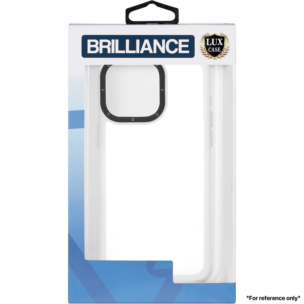 Brilliance LUX for Iphone 15 Photo Frame Dual Color Camera case White