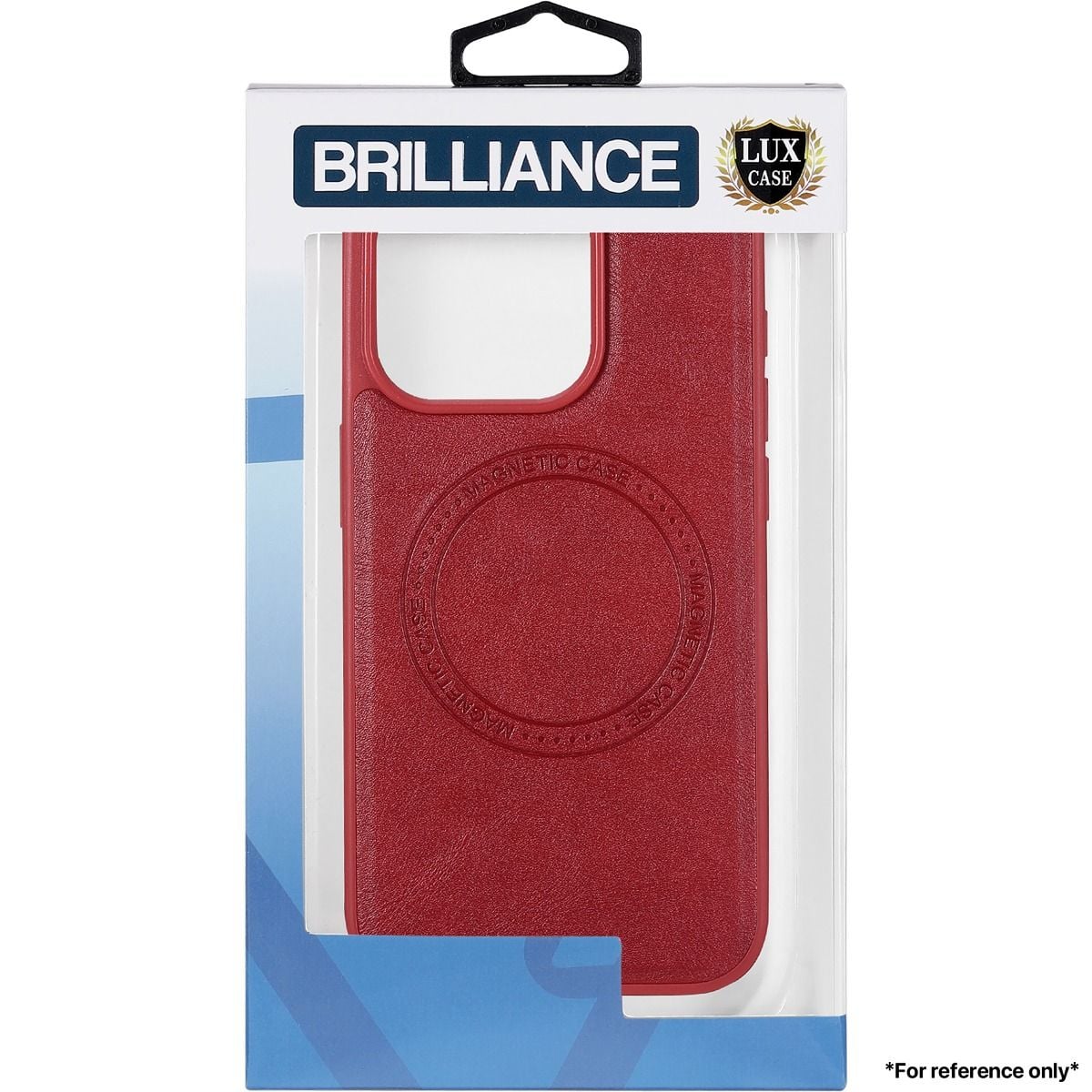 Brilliance LUX for Samsung S22 Skin phone case (TPU+PC material+PU leather material) Case Red