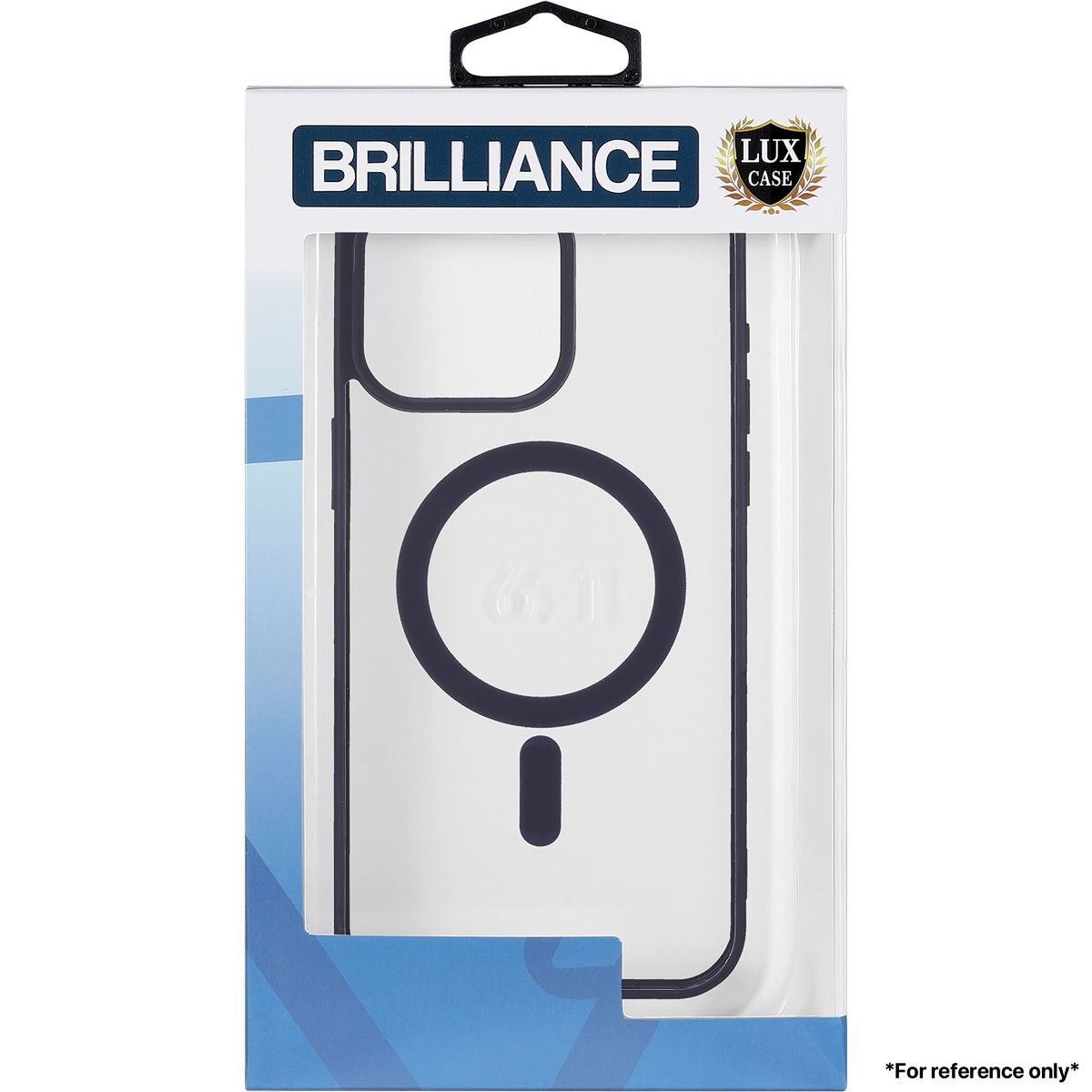 Brilliance LUX for Samsung S22 plus Frosted acrylic magnetic case Black