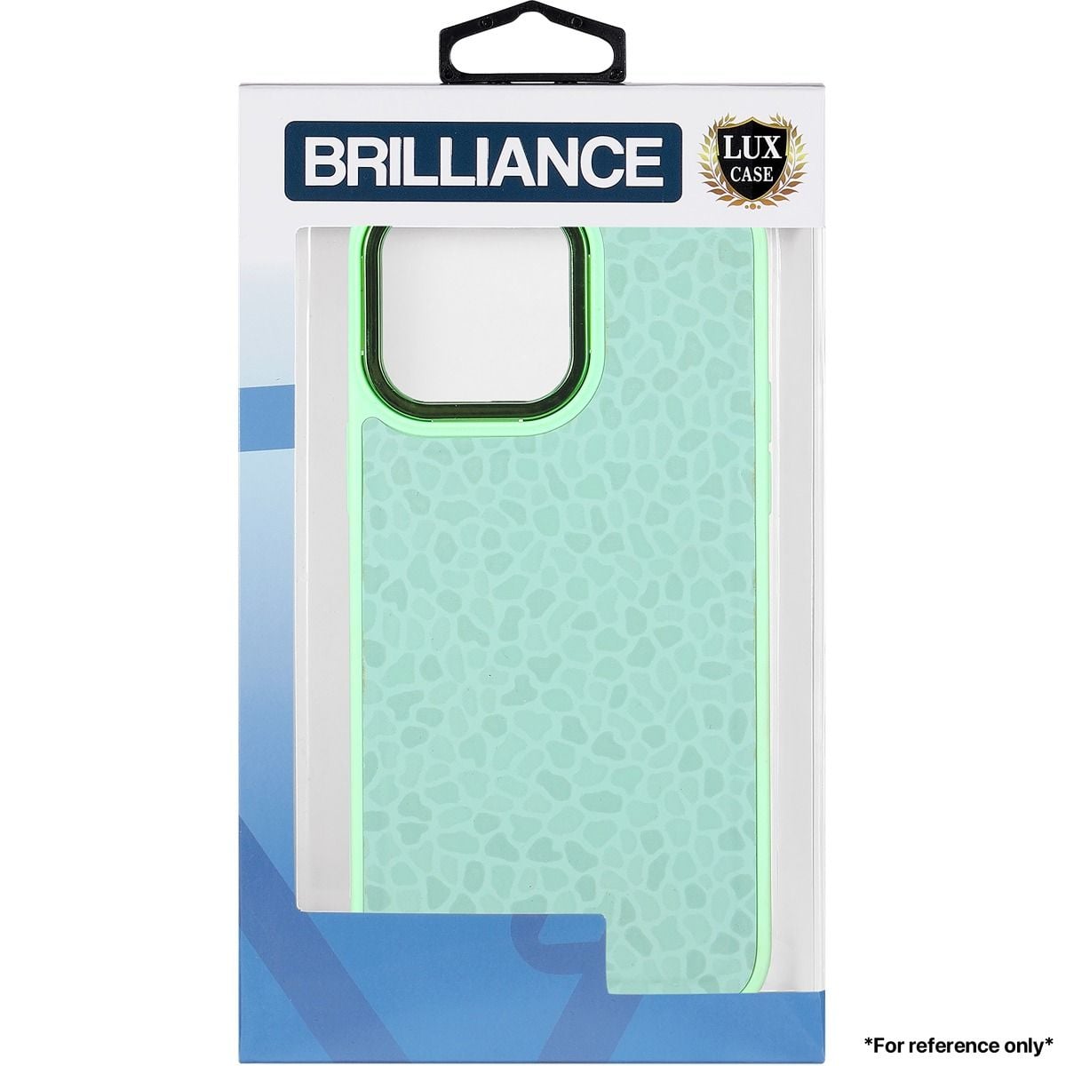 Brilliance LUX for Iphone 15 Pro Max Pebble pattern case Green