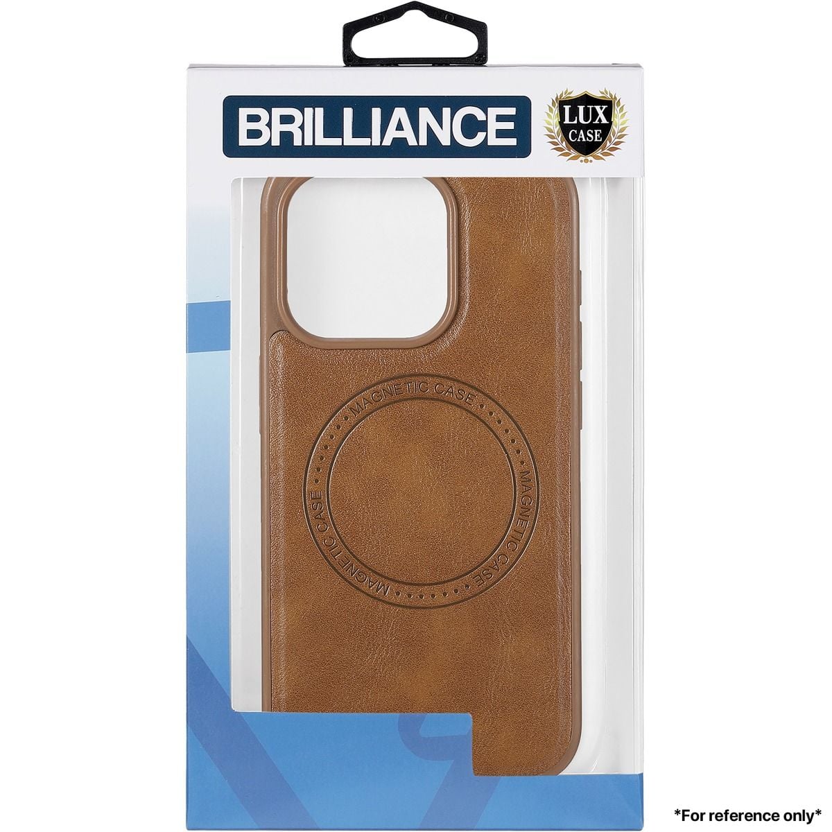 Brilliance LUX for Samsung S23 Skin phone case (TPU+PC material+PU leather material) Case Tan