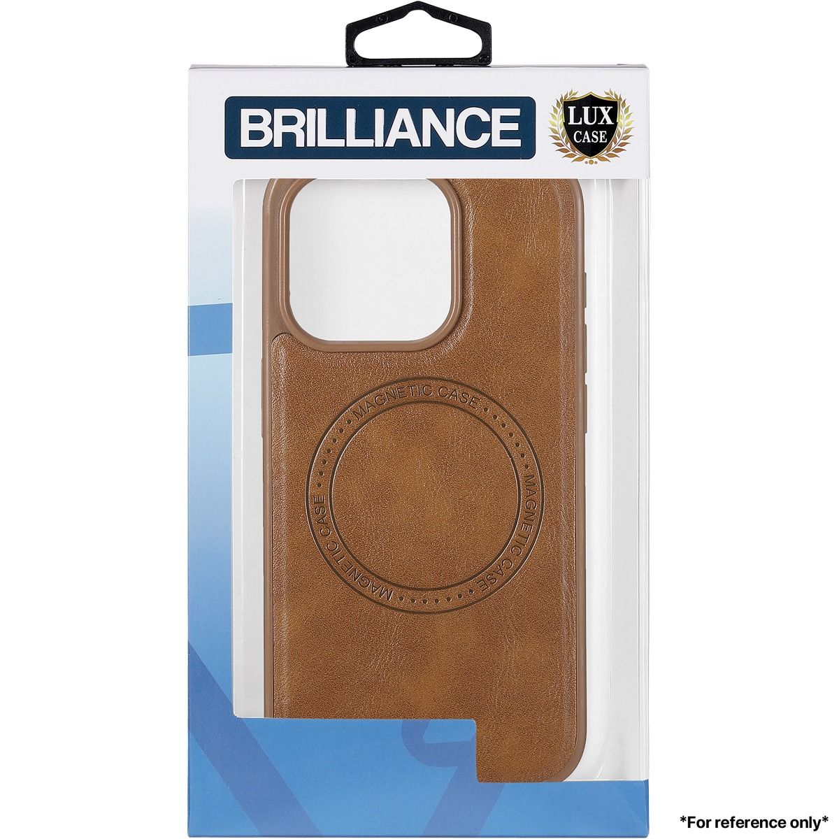 Brilliance LUX for Iphone 11 Skin phone case (TPU+PC material+PU leather material) Case Tan