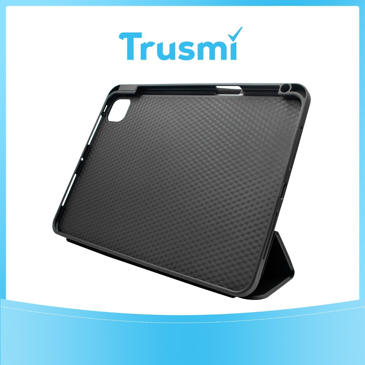 TRUSMI iPad Pro 13'' (2024) Foldable Case Black