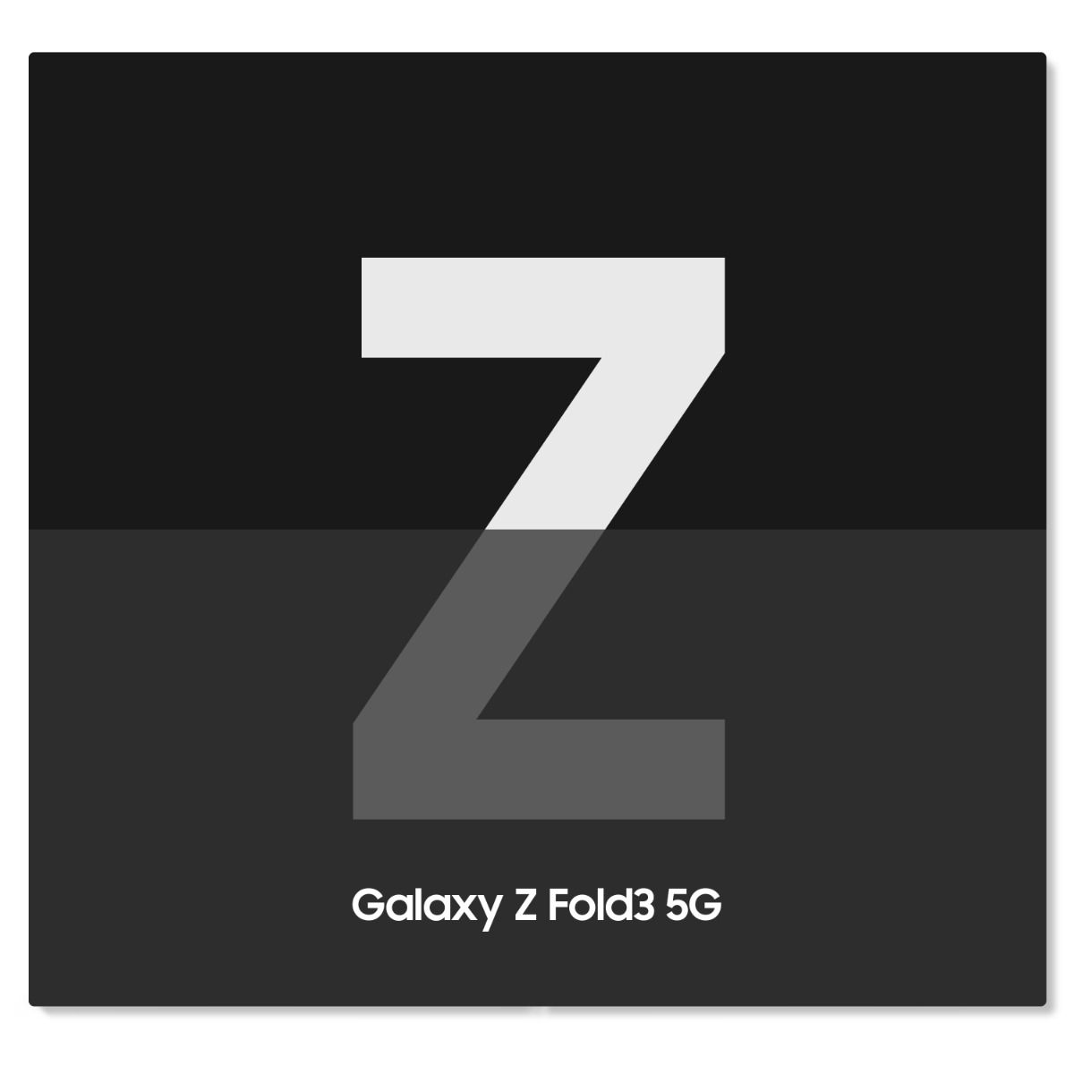 BOX FOR SAMSUNG GALAXY Z FOLD 3 PHANTOM SILVER
