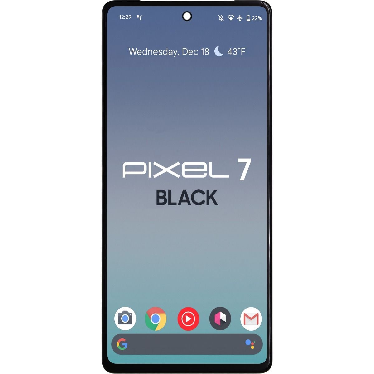 Google Pixel 7 LCD With Touch Black  (Refurbished)