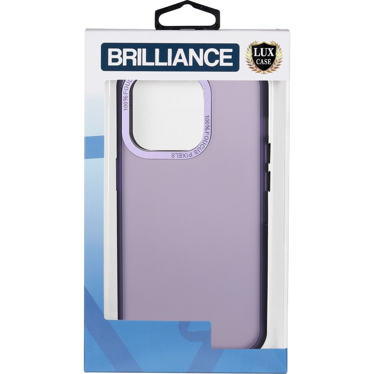 Brilliance LUX iPhone 15 Pro Max Translucent Case Purple