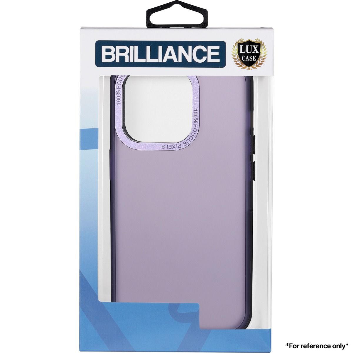 Brilliance LUX iPhone 15 Translucent Case Purple