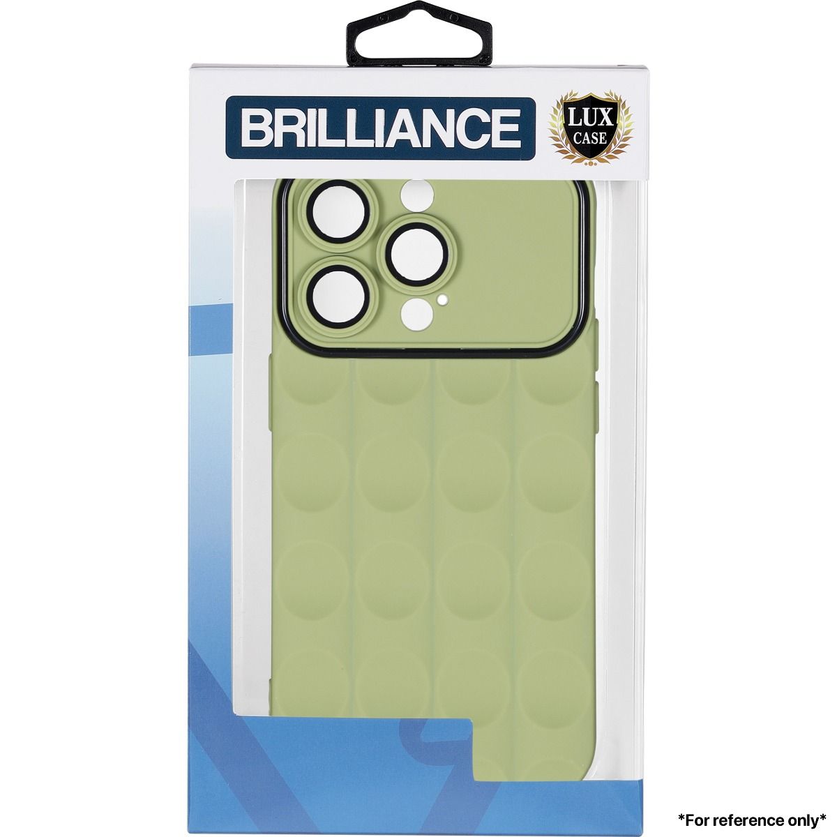 Brilliance LUX iPhone 11 Pro Black Frame Gradient Case Green