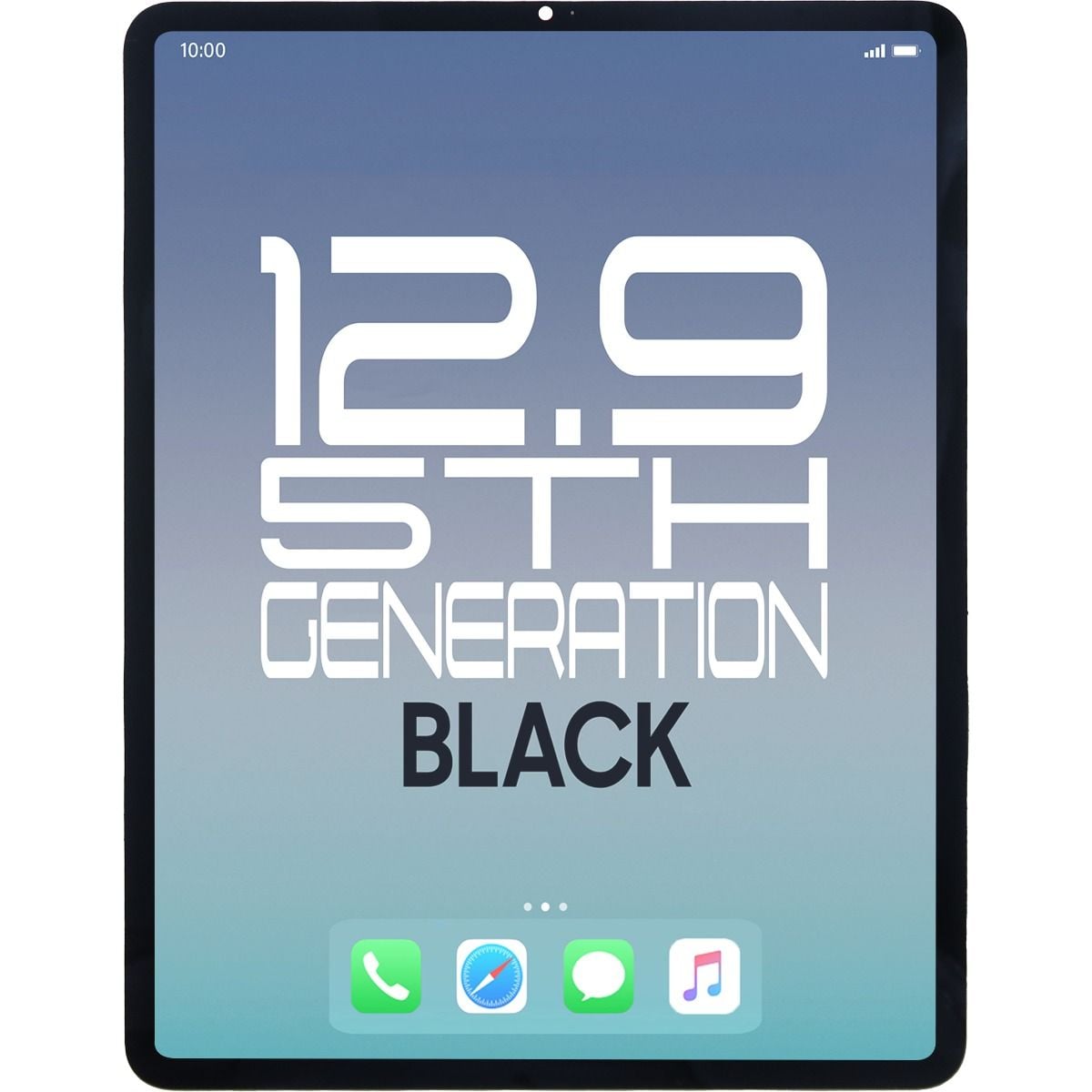 Brilliance Pro iPad Pro 12.9" 5th / 6th Gen LCD with Touch + Daughter Board Pre Installed Black