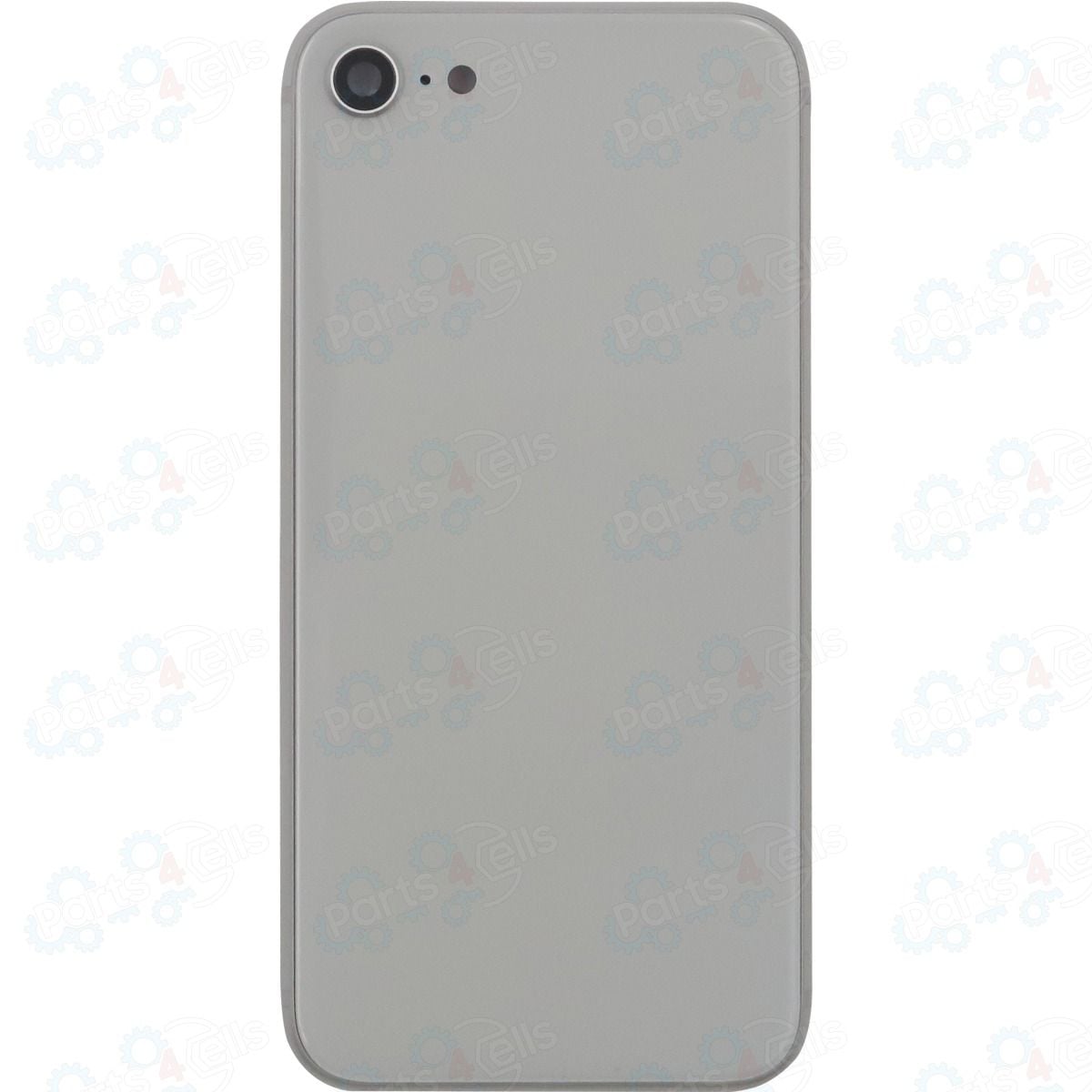 iPhone 8 Back Housing w/ Small Parts White NO LOGO