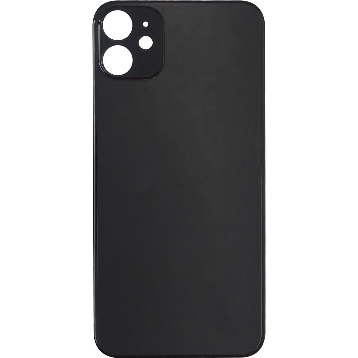 iPhone 11 Back Glass Door without Camera Lens Black (OEM PULL)