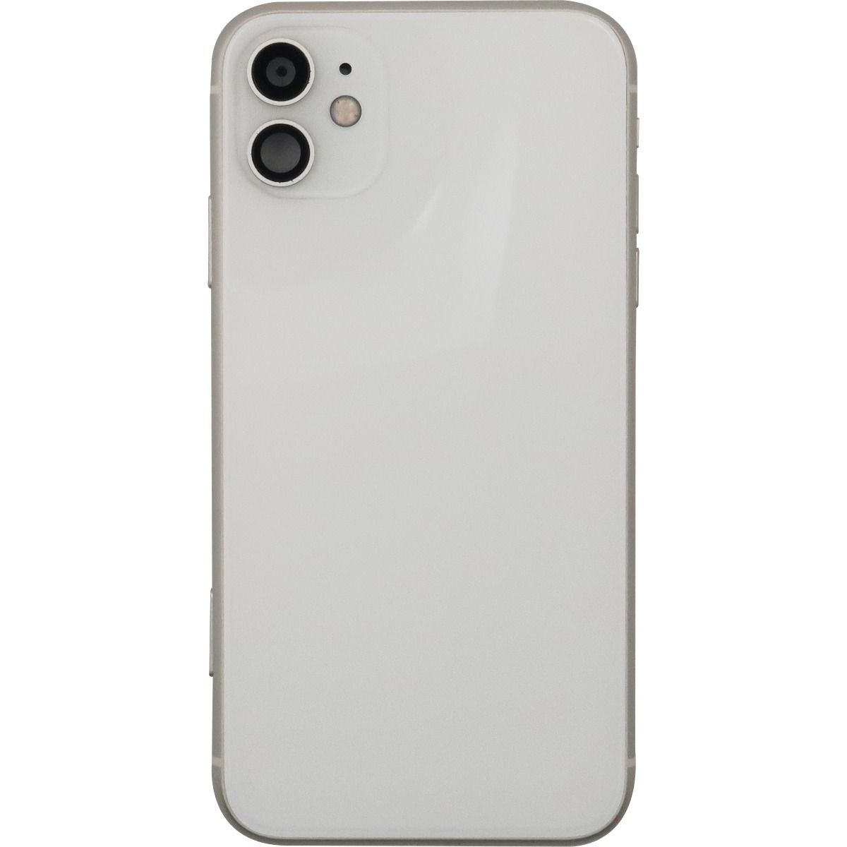 iPhone 11 Back Housing w/ Small Parts White NO LOGO