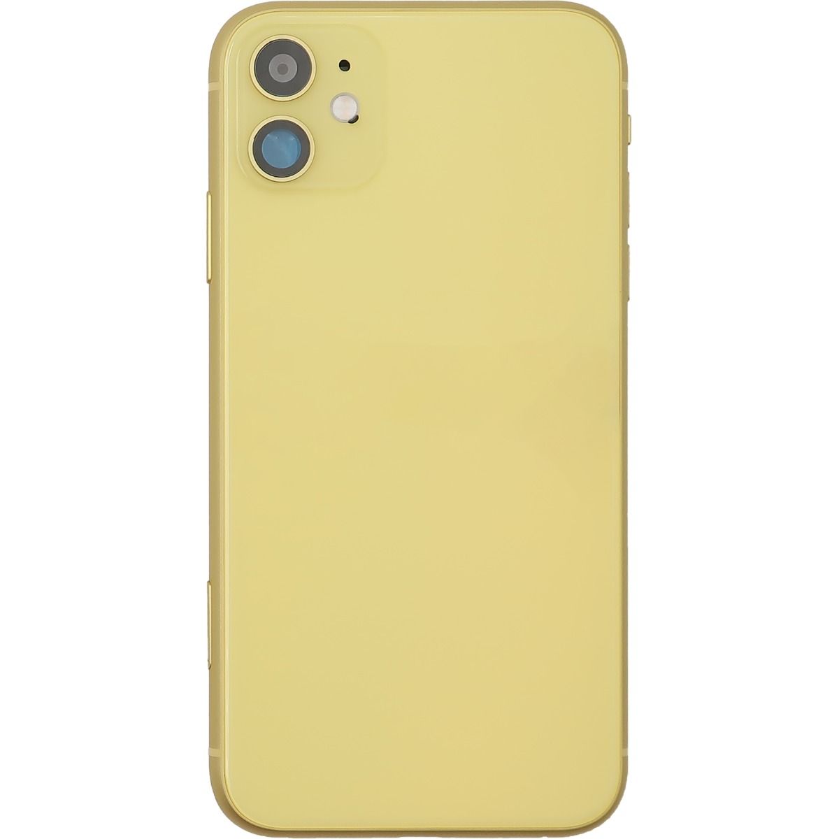 iPhone 11 Back Housing w/ Small Parts Yellow NO LOGO