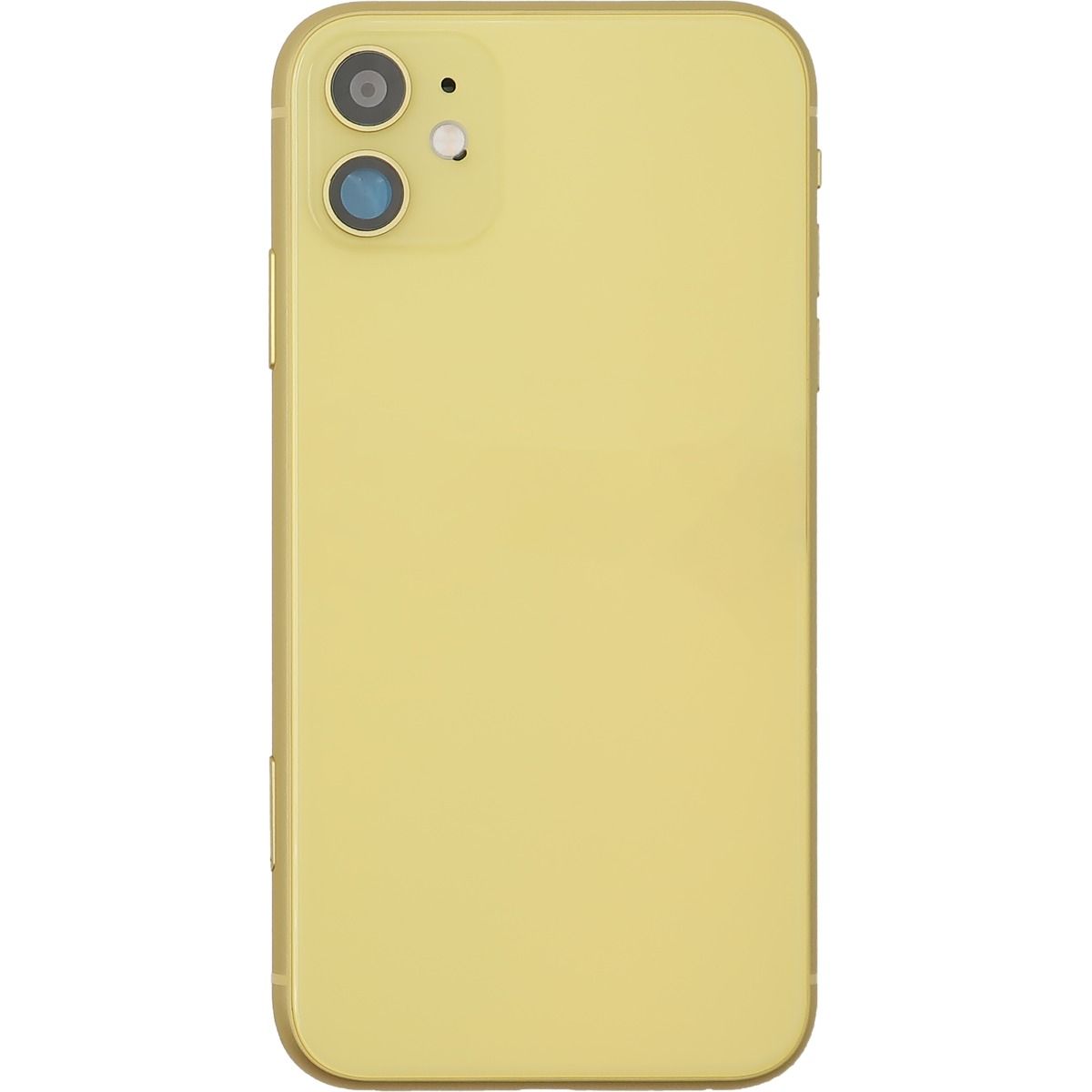 iPhone 11 Back Housing w/ Small Parts Yellow (OEM PULL)