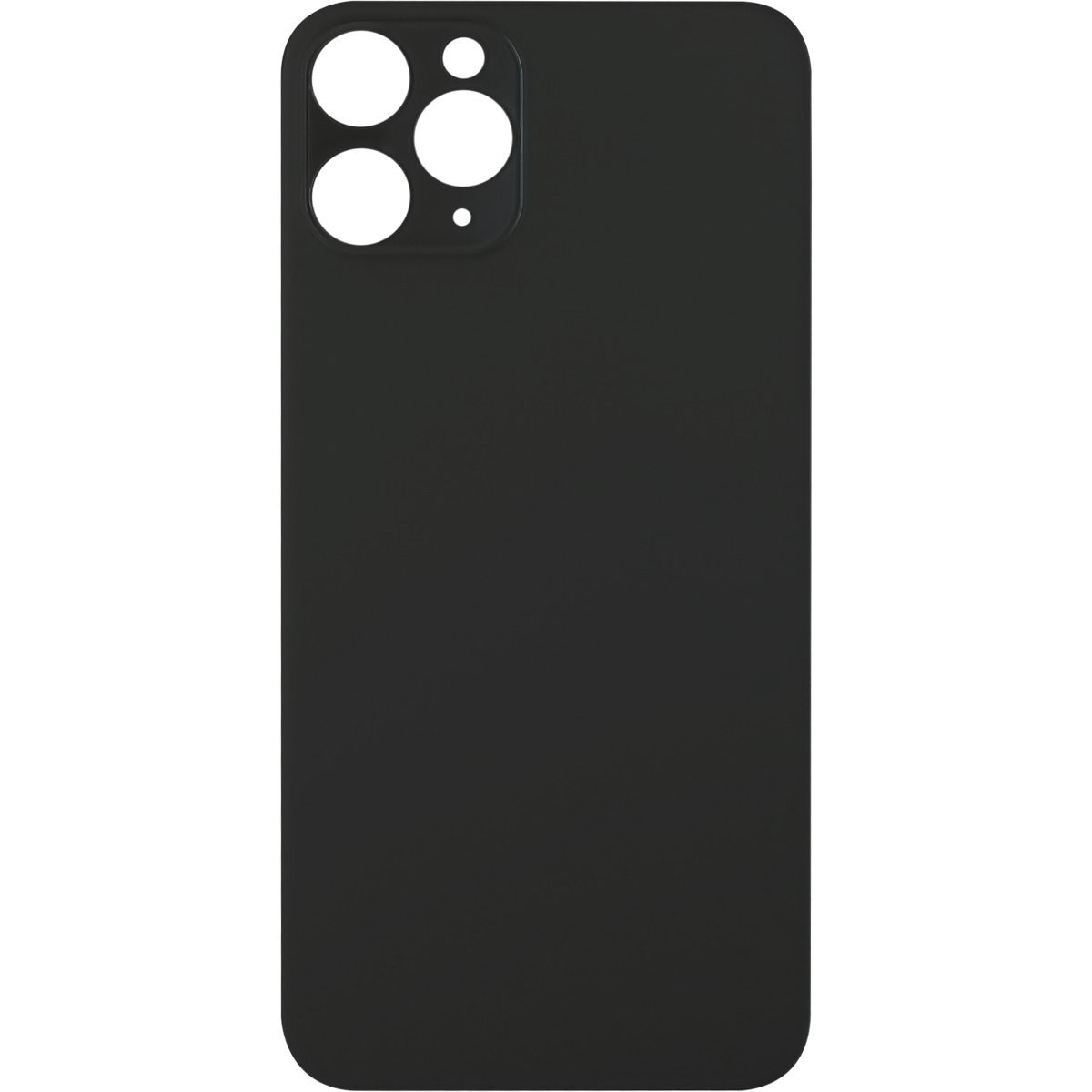 iPhone 11 Pro Back Glass without Camera Lens Black (OEM PULL)