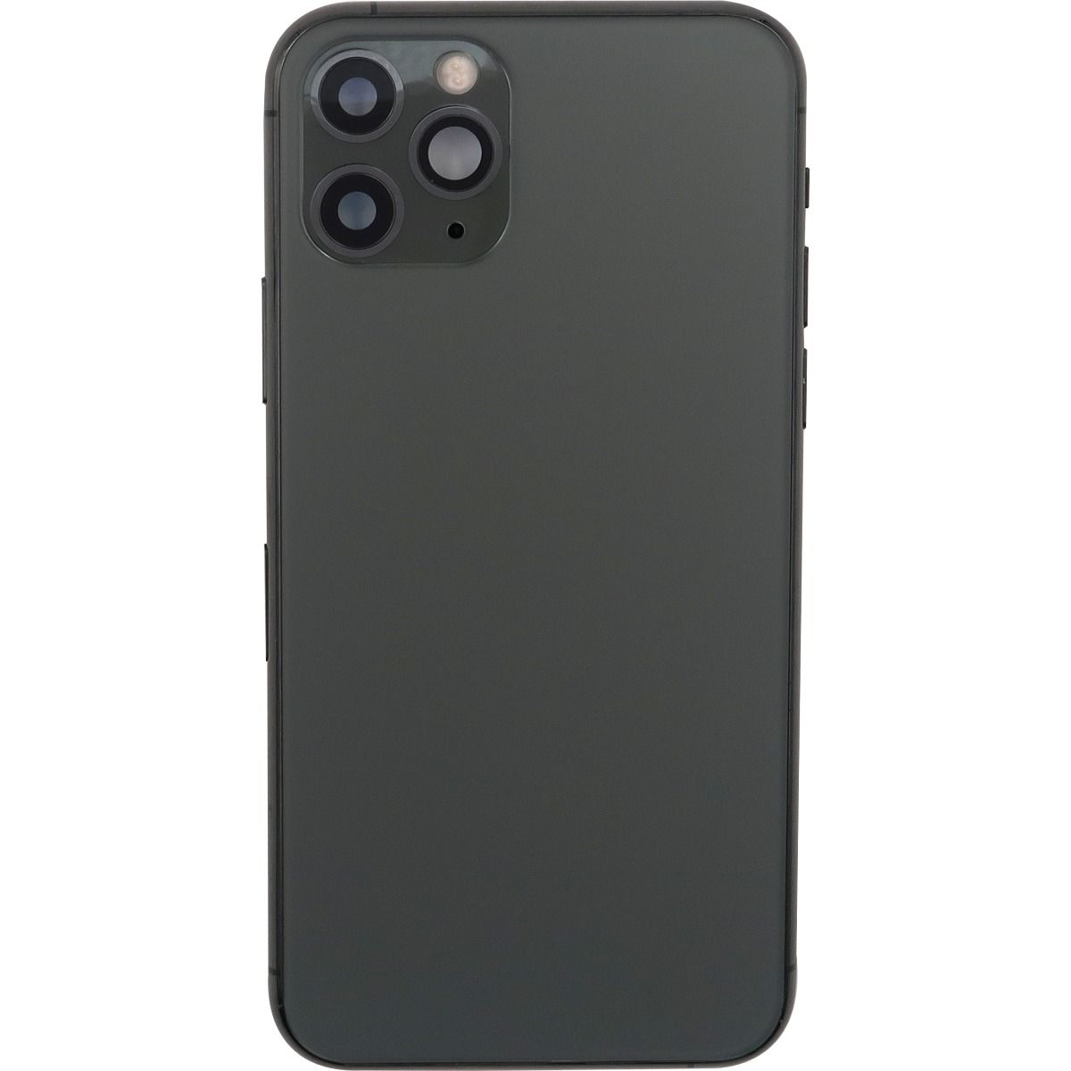 iPhone 11 Pro Back Housing w/ Small Parts Black (OEM PULL)