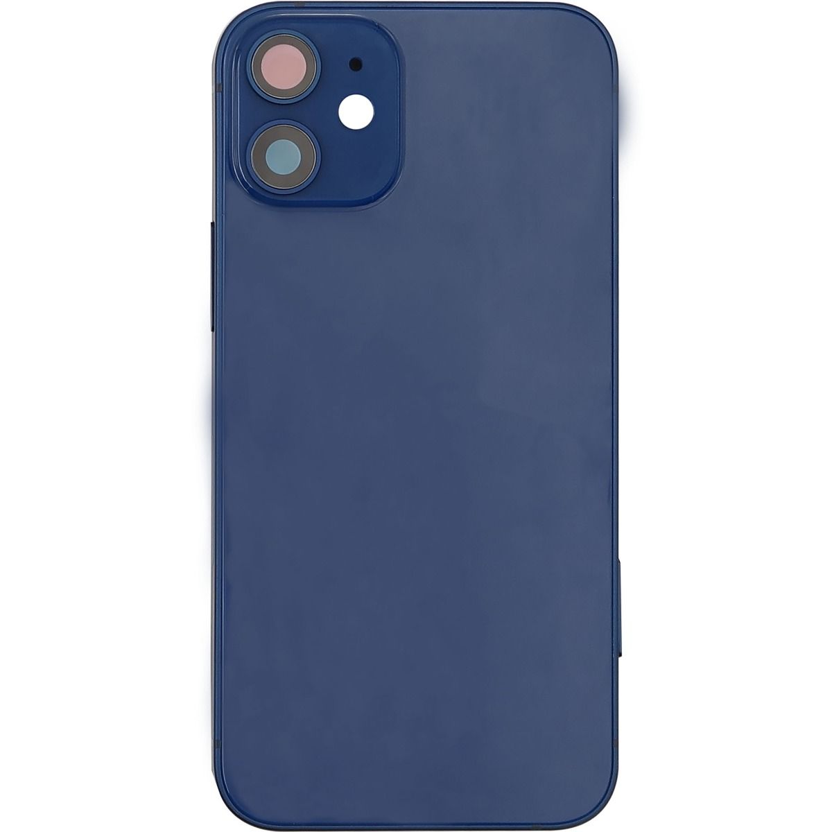 iPhone 12 Mini Back Housing w/ Small Parts Blue (No Logo)