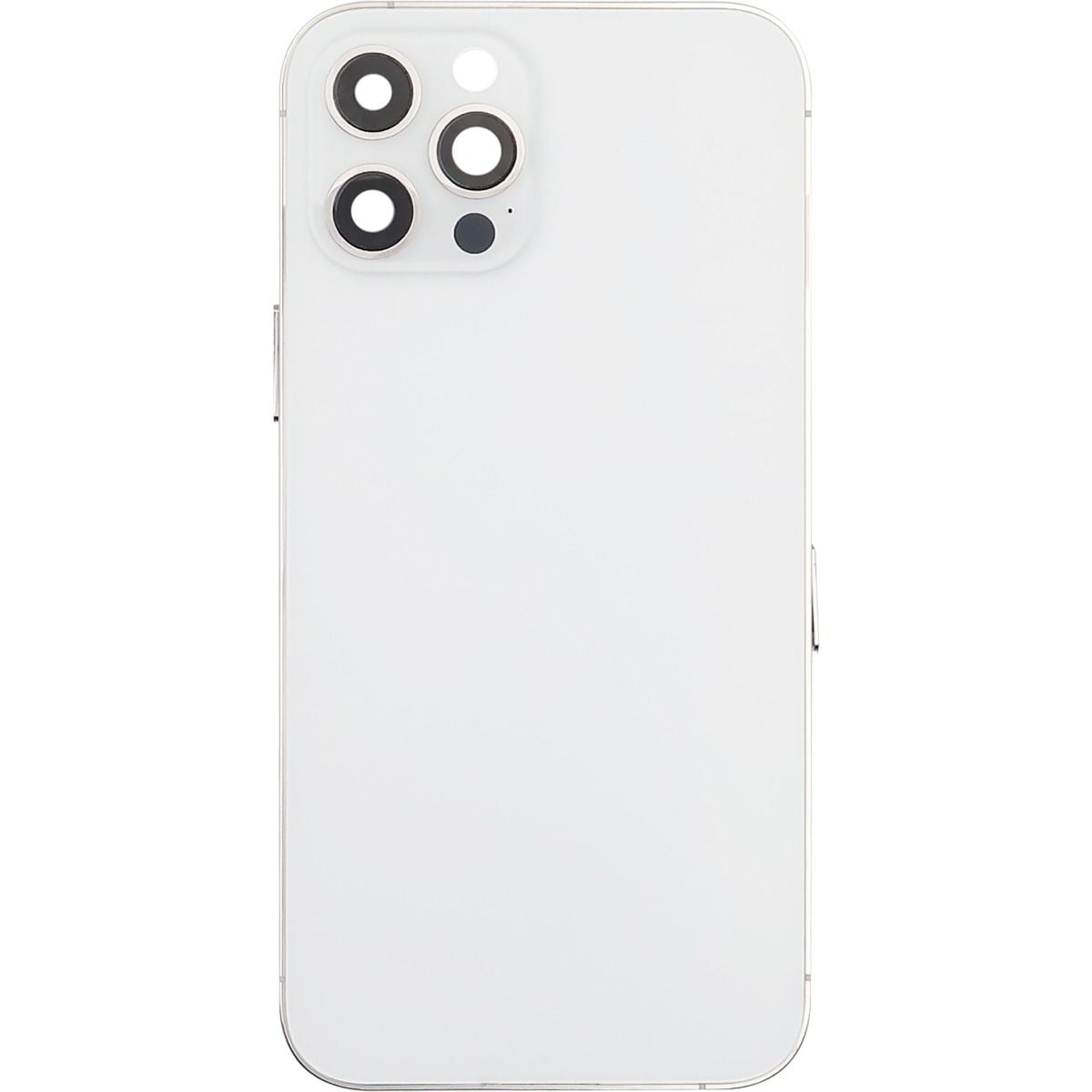 iPhone 12 Pro Max Back Housing w/ Small Parts White (OEM PULL)
