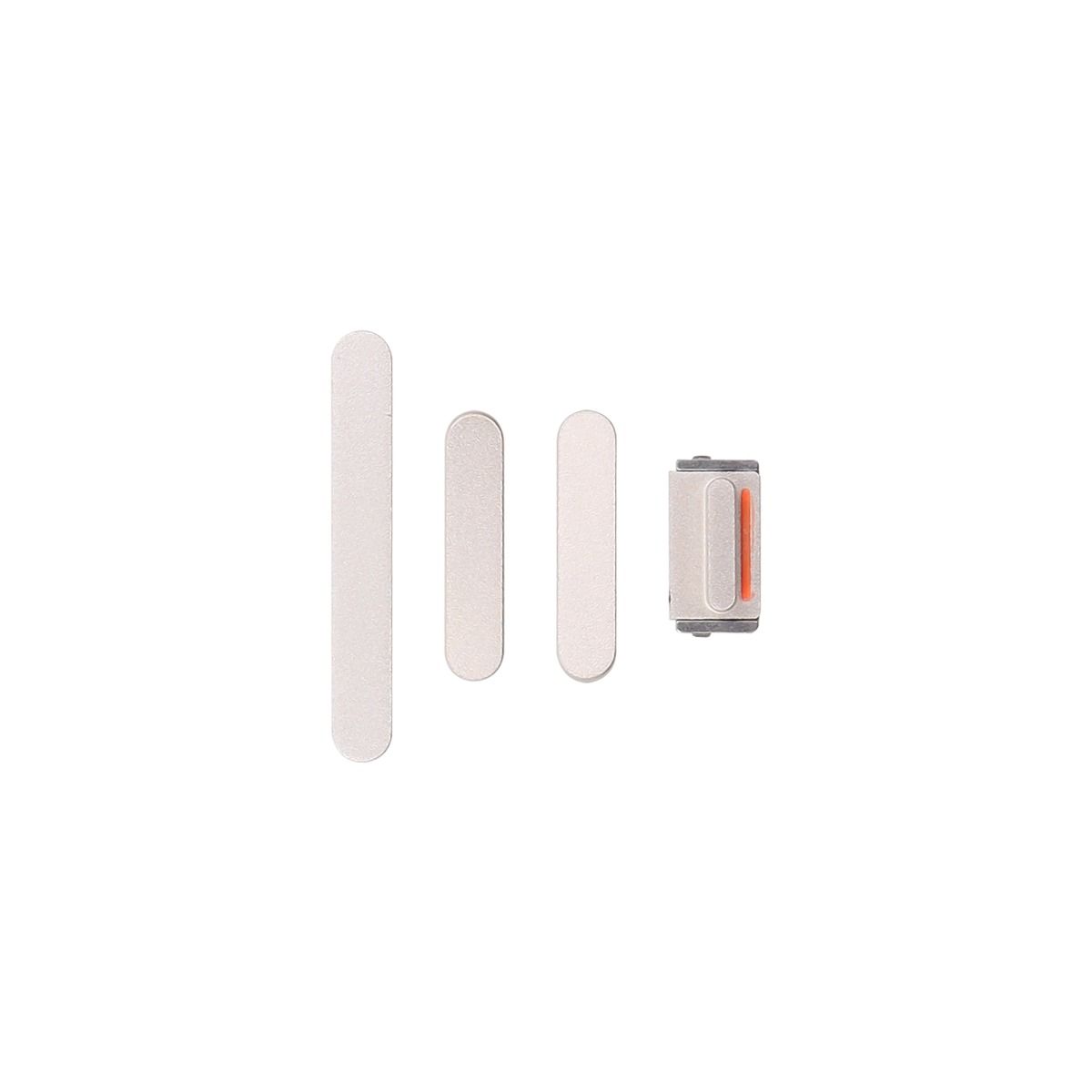 iPhone 12 Side Buttons (Power / Volume / Switch) White