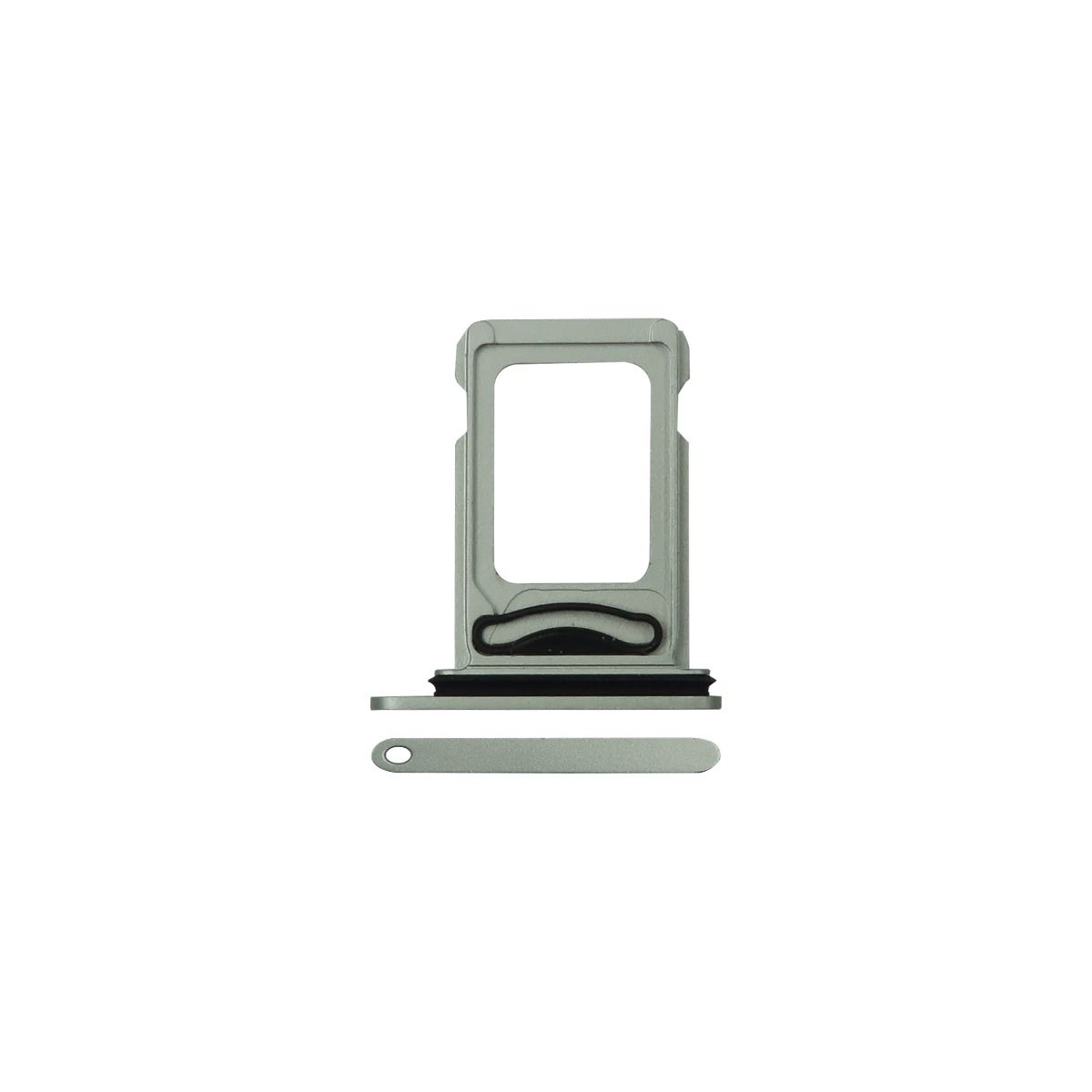 iPhone 12 sim tray, volume, mute power button green