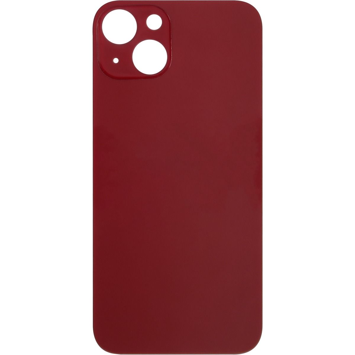 iPhone 13 Back Glass Door without Camera Lens Red ( OEM PULL)