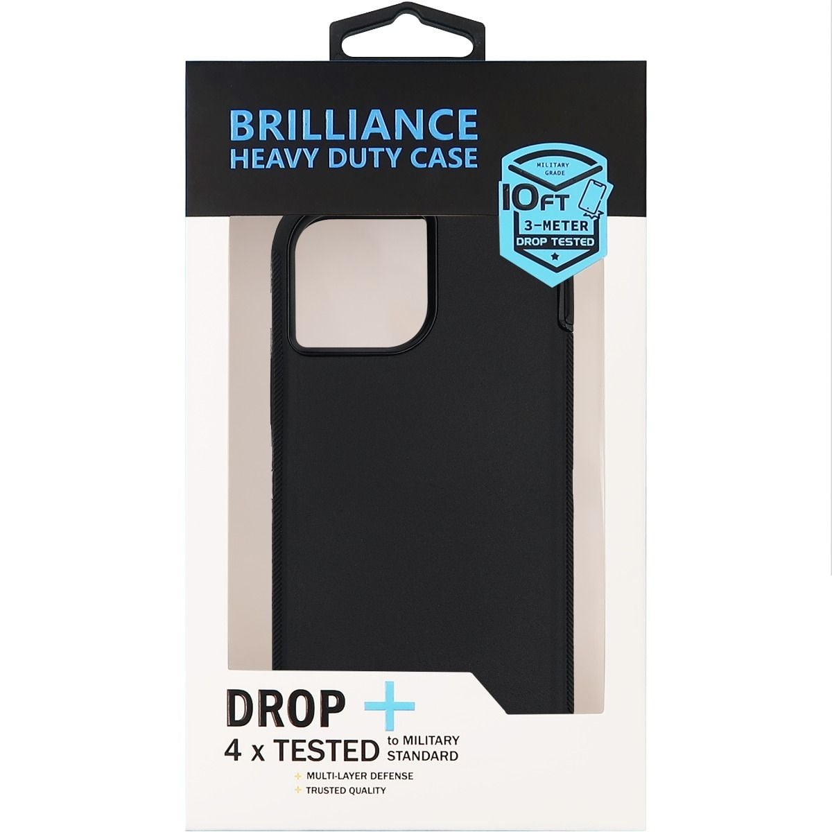 Brilliance HEAVY DUTY iPhone 13 Mini Pro Series Case Black