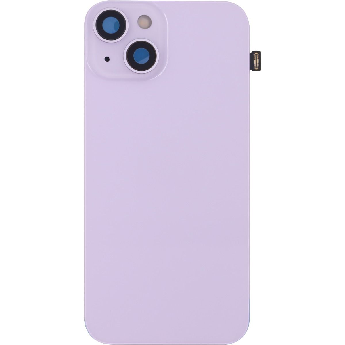 iPhone 14 Back Glass W/Steel Plate Purple (OEM PULL)