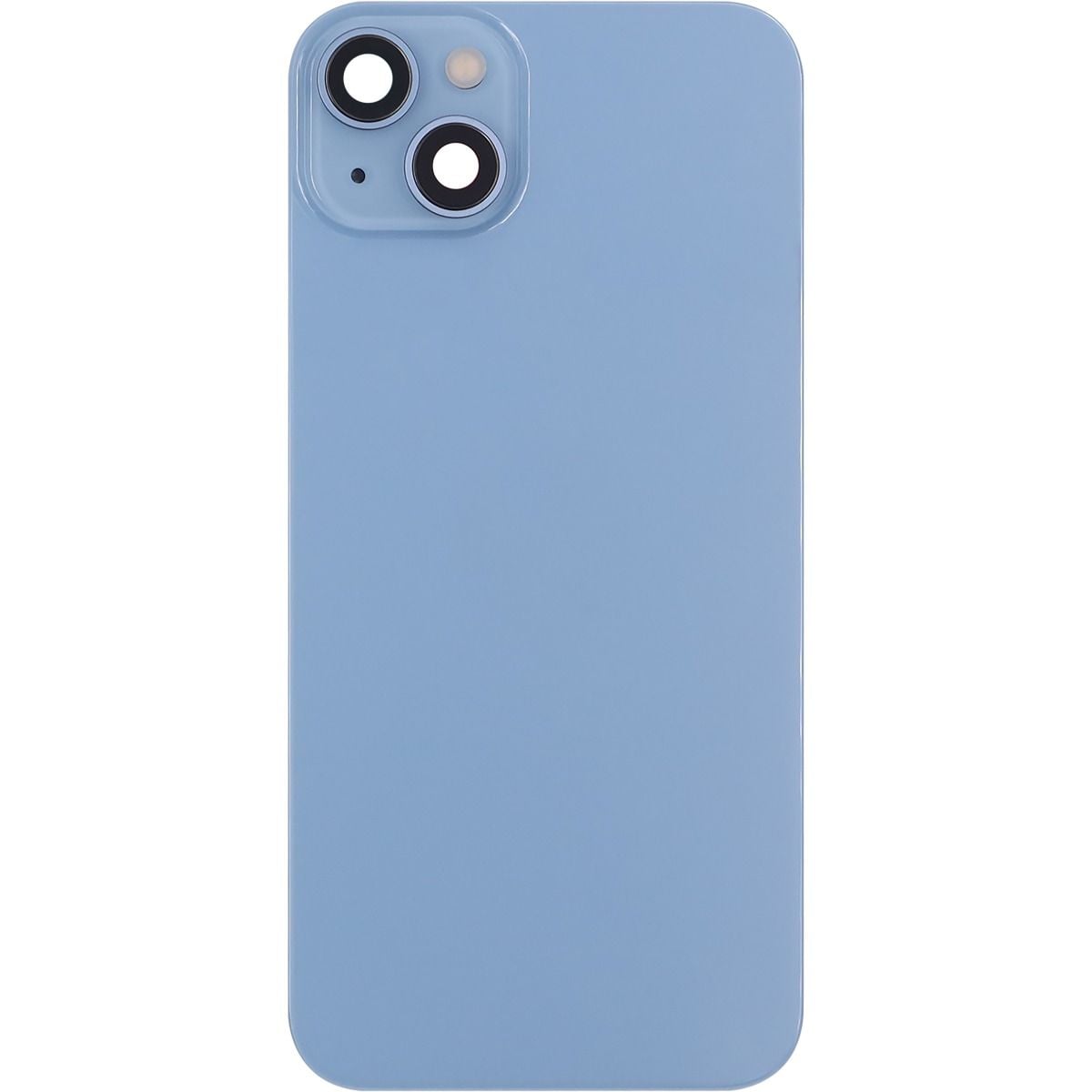 iPhone 14 Plus Back Glass W/Steel Plate Blue (OEM PULL)