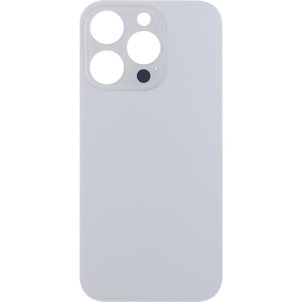 iPhone 14 Pro Back Glass Door without Camera Lens Silver (OEM PULL)