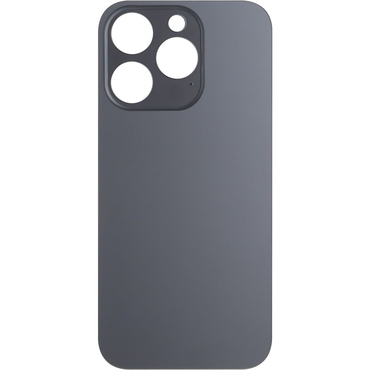 iPhone 14 Pro Back Glass Door without Camera Lens Space Black (OEM PULL)