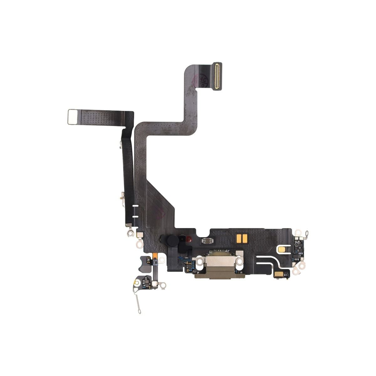 iPhone 14 Pro Charging Port Flex Gold (OEM PULL)