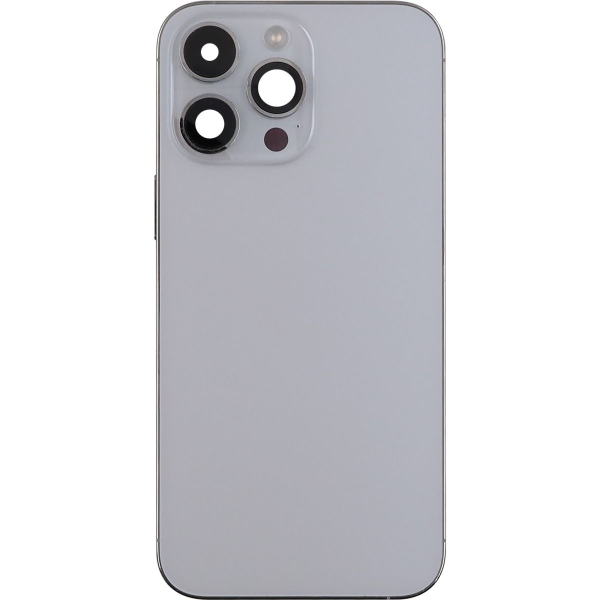iPhone 14 Pro Max Back Housing W/ Small Parts Silver (OEM PULL)