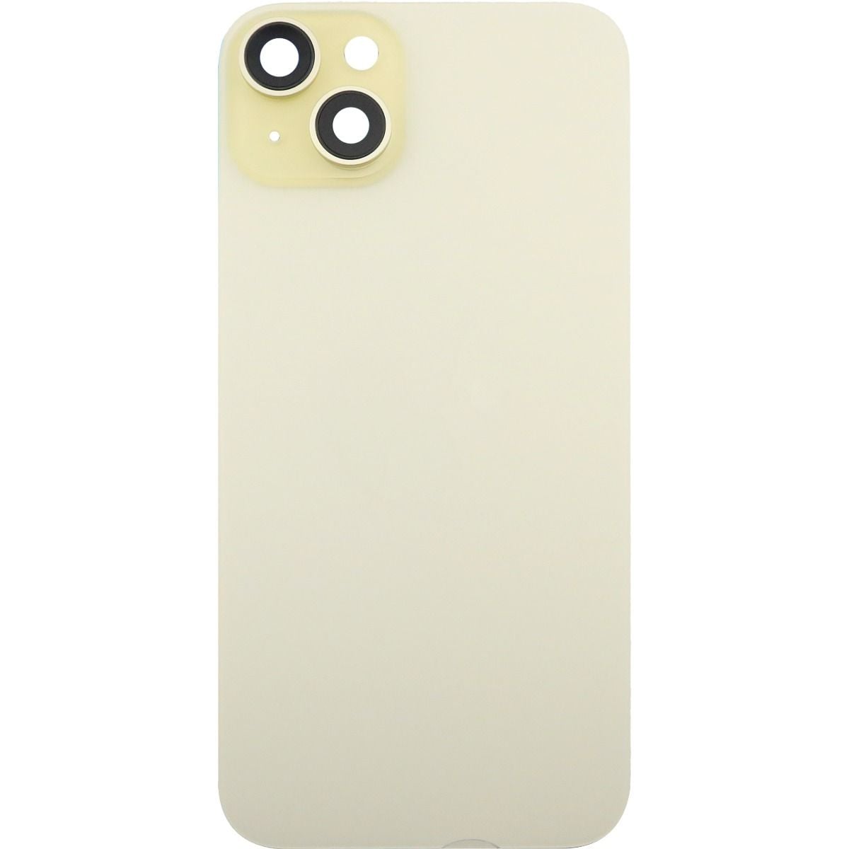 iPhone 15 Plus Back Glass W/Steel Plate Yellow (OEM PULL)