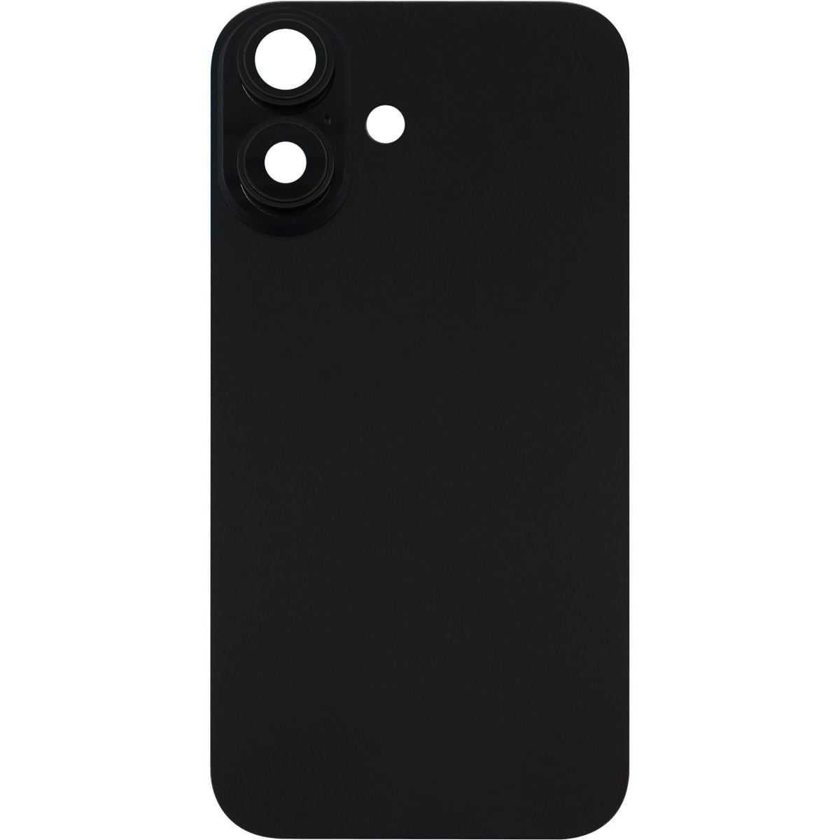 iPhone 16 Back Glass W/Steel Plate & Magnet Black (OEM PULL)
