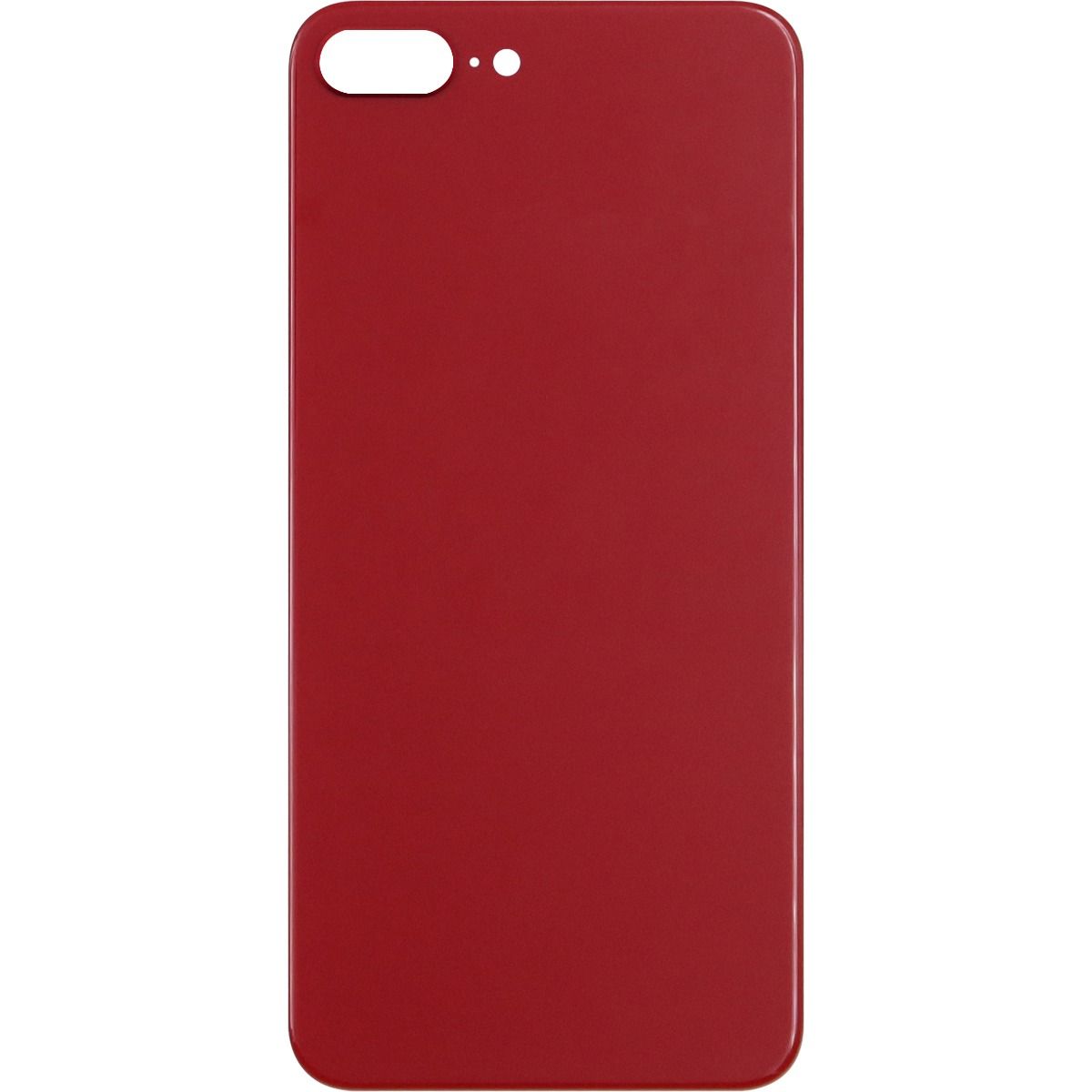 iPhone 8 Plus Back Glass without Camera Lens Red (OEM PULL)