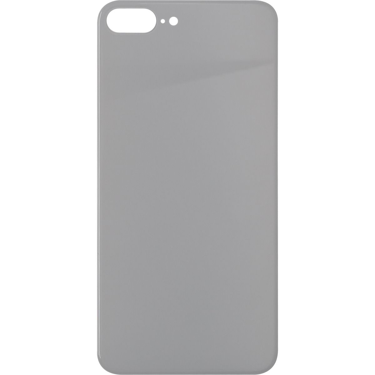 iPhone 8 Plus Back Glass without Camera Lens White ( OEM PULL)