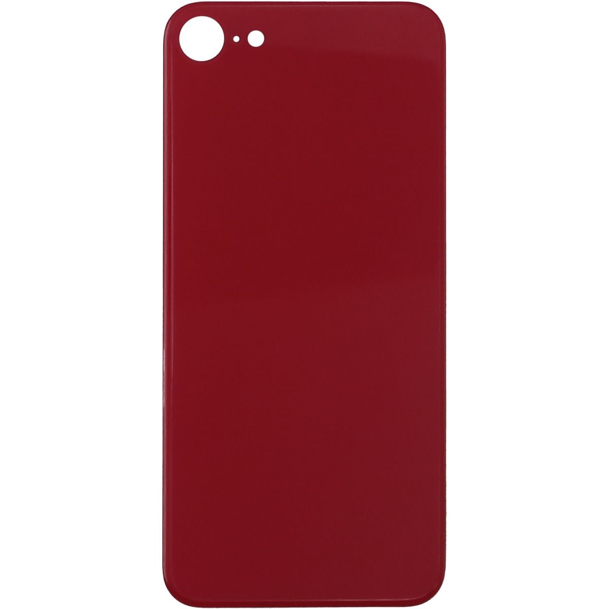 iPhone SE 2020 Back Glass without Camera Lens Red (OEM PULL)