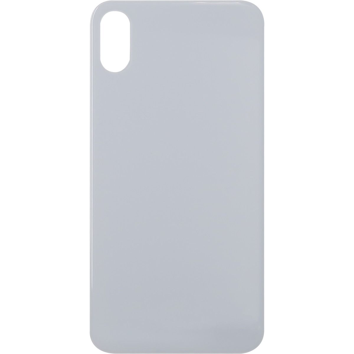 iPhone X Back Glass without Camera Lens White (OEM PULL)
