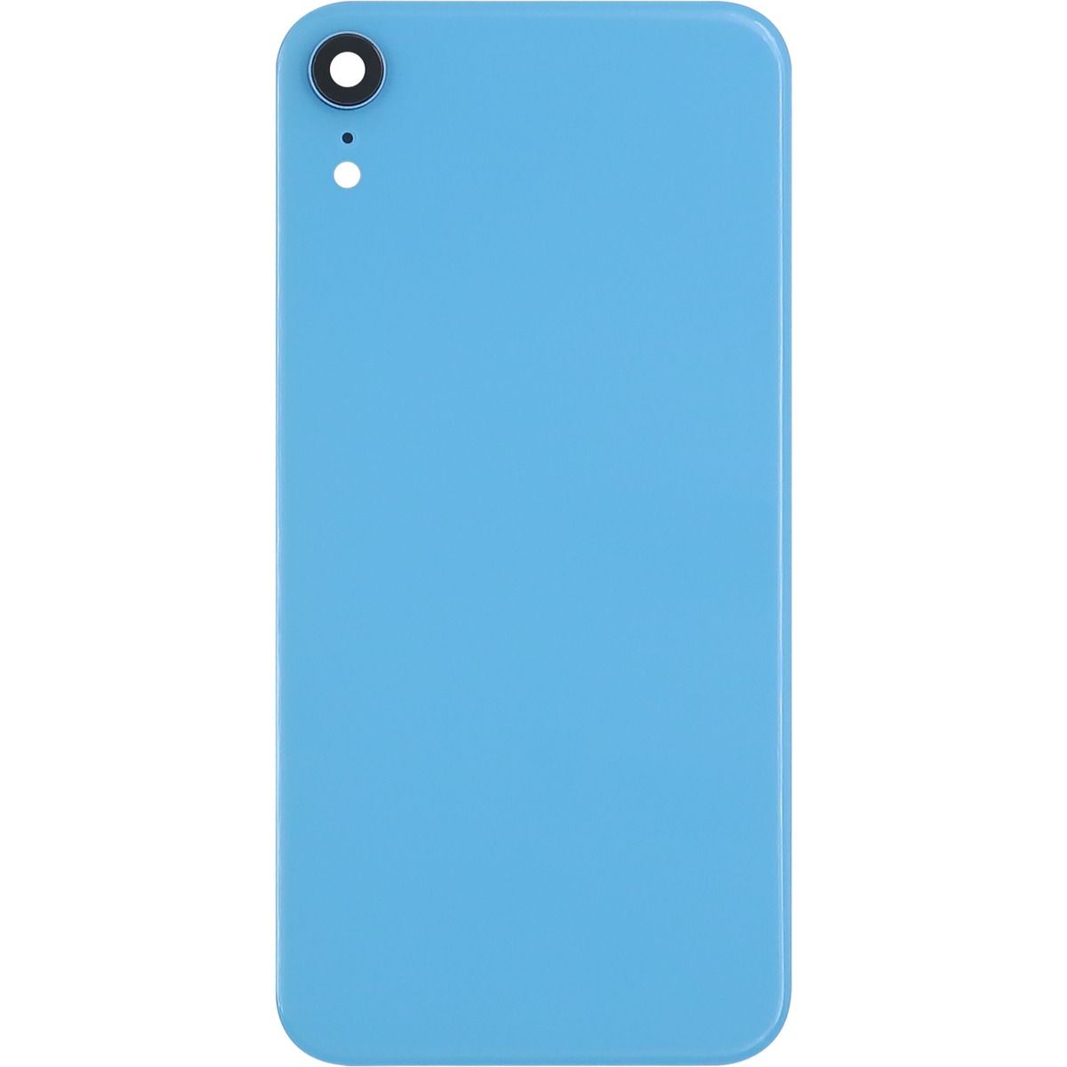 iPhone XR Back Glass with Camera Lens Blue ( No Logo) NO LOGO
