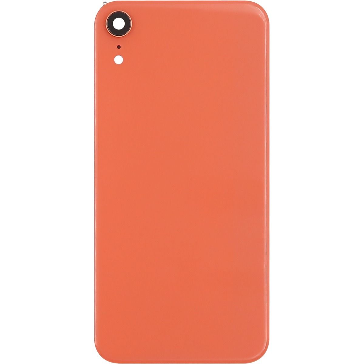 iPhone XR Back Glass with Camera Lens Coral (No logo)  NO LOGO