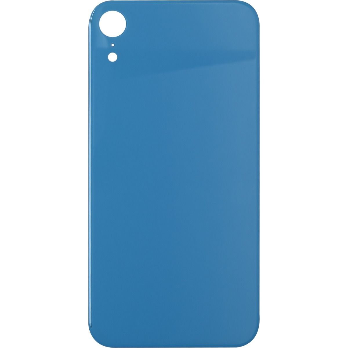 iPhone XR Back Glass without Camera Lens Blue ( OEM PULL)