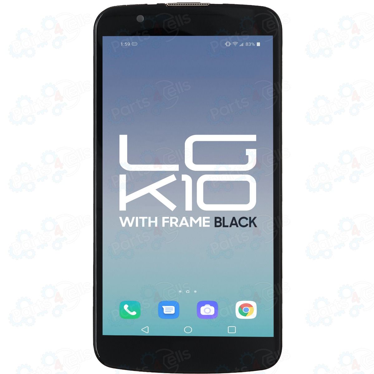 LG K10 (2016) LCD With Touch + Frame K420N Black