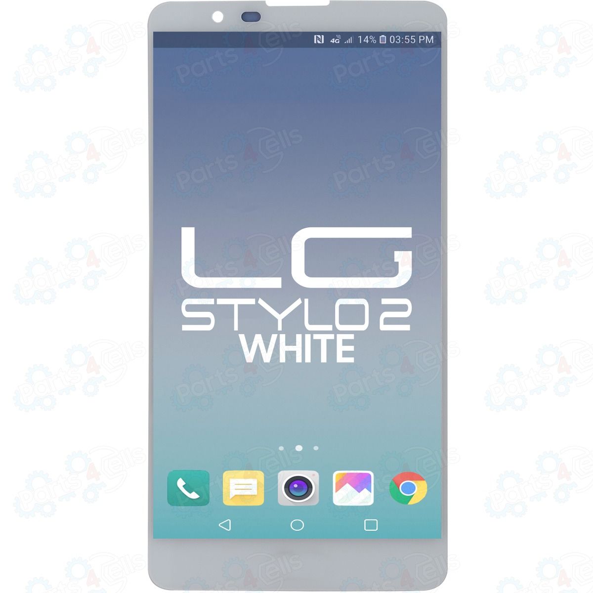 LG Stylo 2 LS775 LCD with Touch White