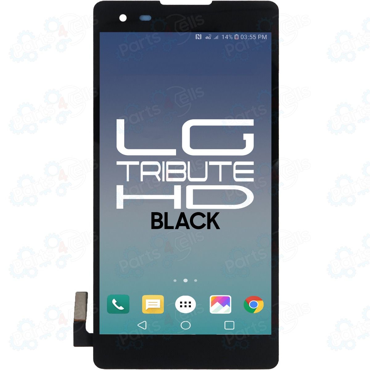 LG Tribute HD LS676 LCD with Touch Black