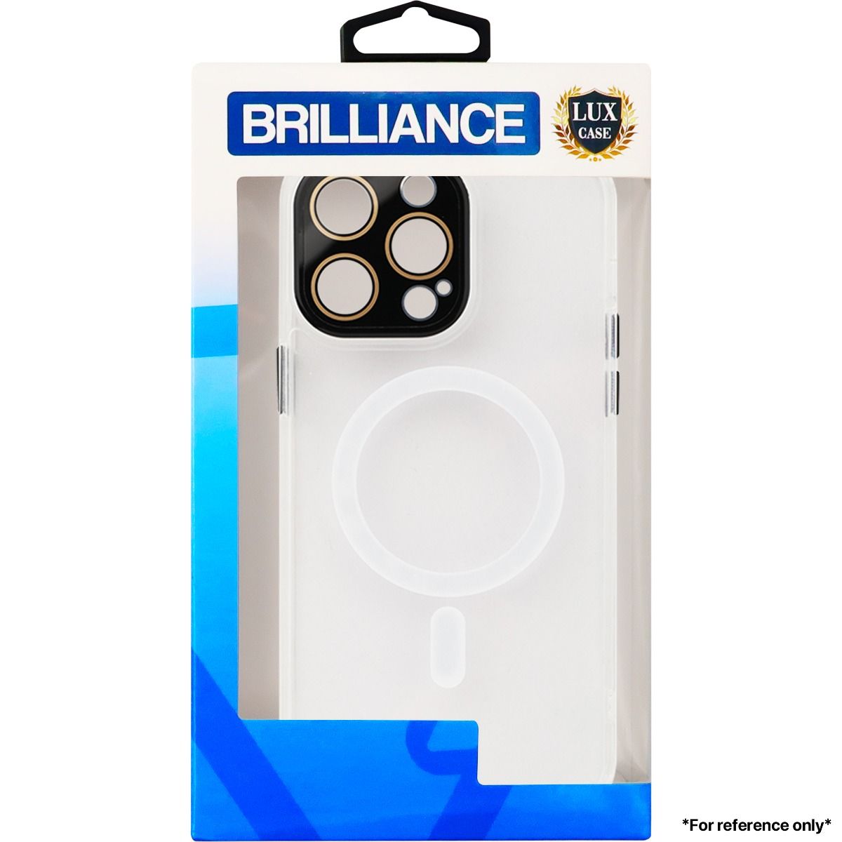 Brilliance LUX For iPhone 13 Pro Max Magnetic with camera lens Clear