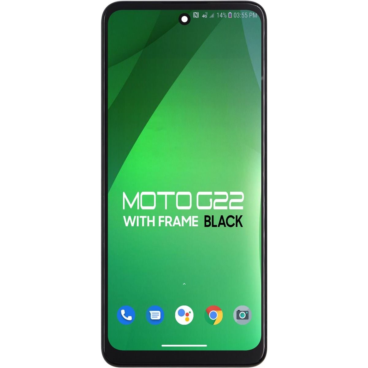 Motorola G22 XT2231 LCD With Touch + Frame Black Best Quality
