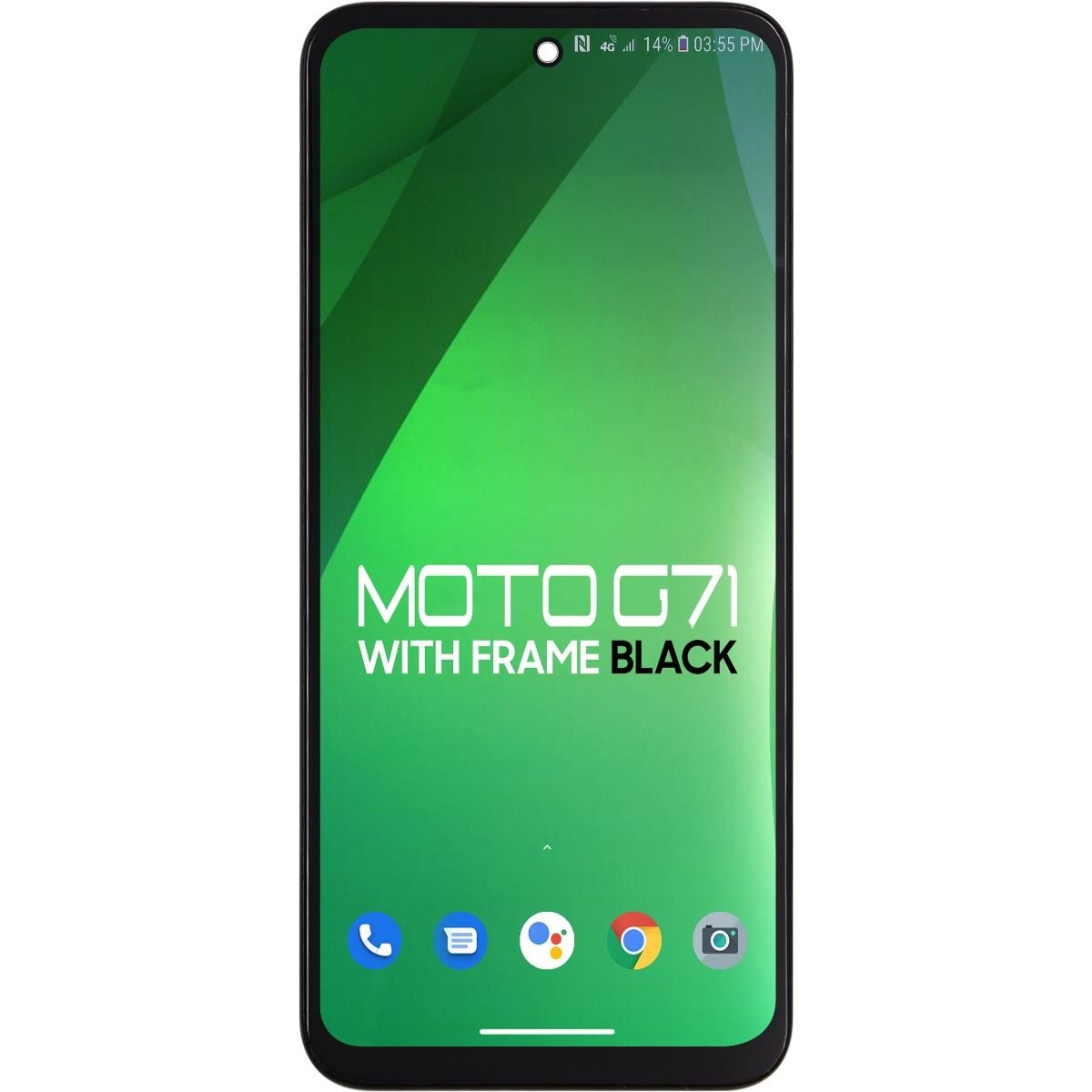 Motorola G71 5G XT2169-01 LCD With Touch + Frame Black Best Quality