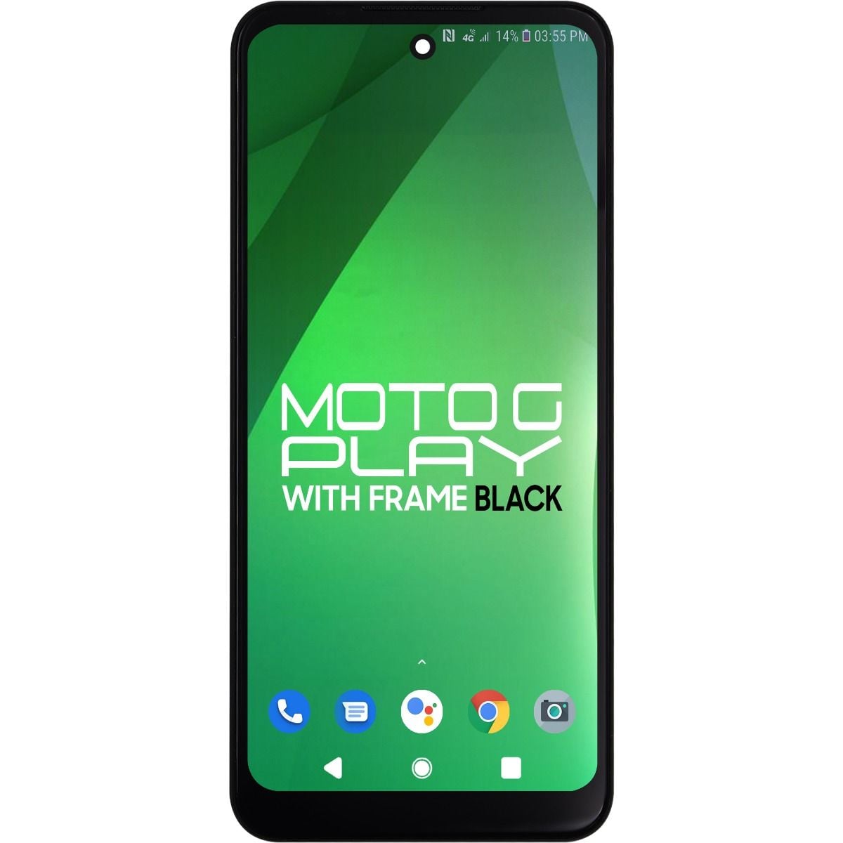 Motorola Moto G play 2023 LCD with Touch + Frame Black XT2271 (Refurbished)
